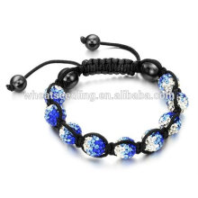 Bracelets en cristal de mode Bracelets personnalisés Shamballa